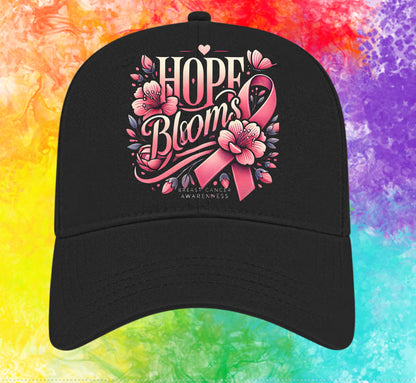 Breast Cancer Awareness: Hat (Hope Blooms)