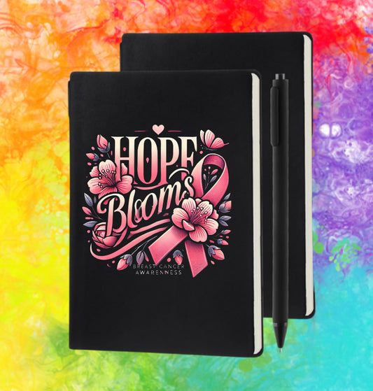 Breast Cancer Awareness: Journal (Hope Blooms)