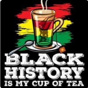 Coasters: Black History Is My Cup of Tea (4 Set)