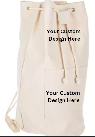 Custom: Drawstring Duffle Bag