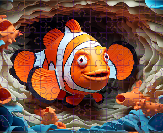 120pc Puzzle: Nemo