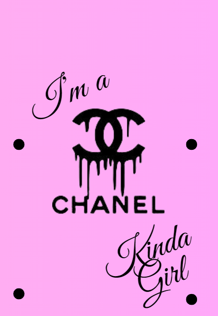 Luggage Tag: I'm a Chanel Kinda Girl