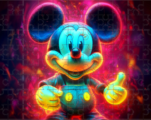 120pc Puzzle: Mickey Mouse