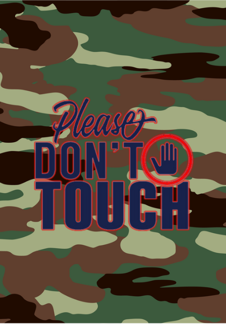 Luggage Tag: Please Don't Touch