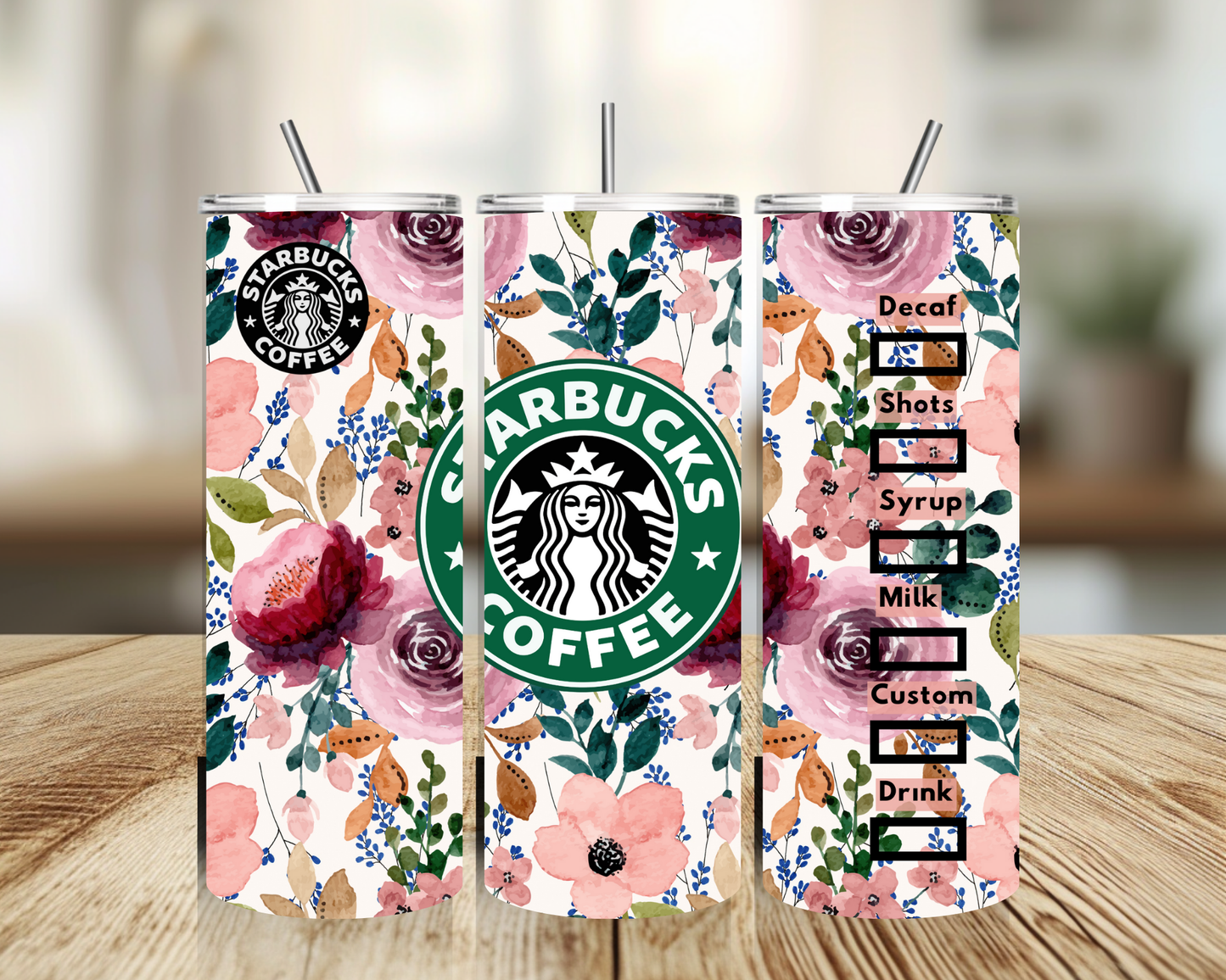 Tumbler: Starbucks Inspired