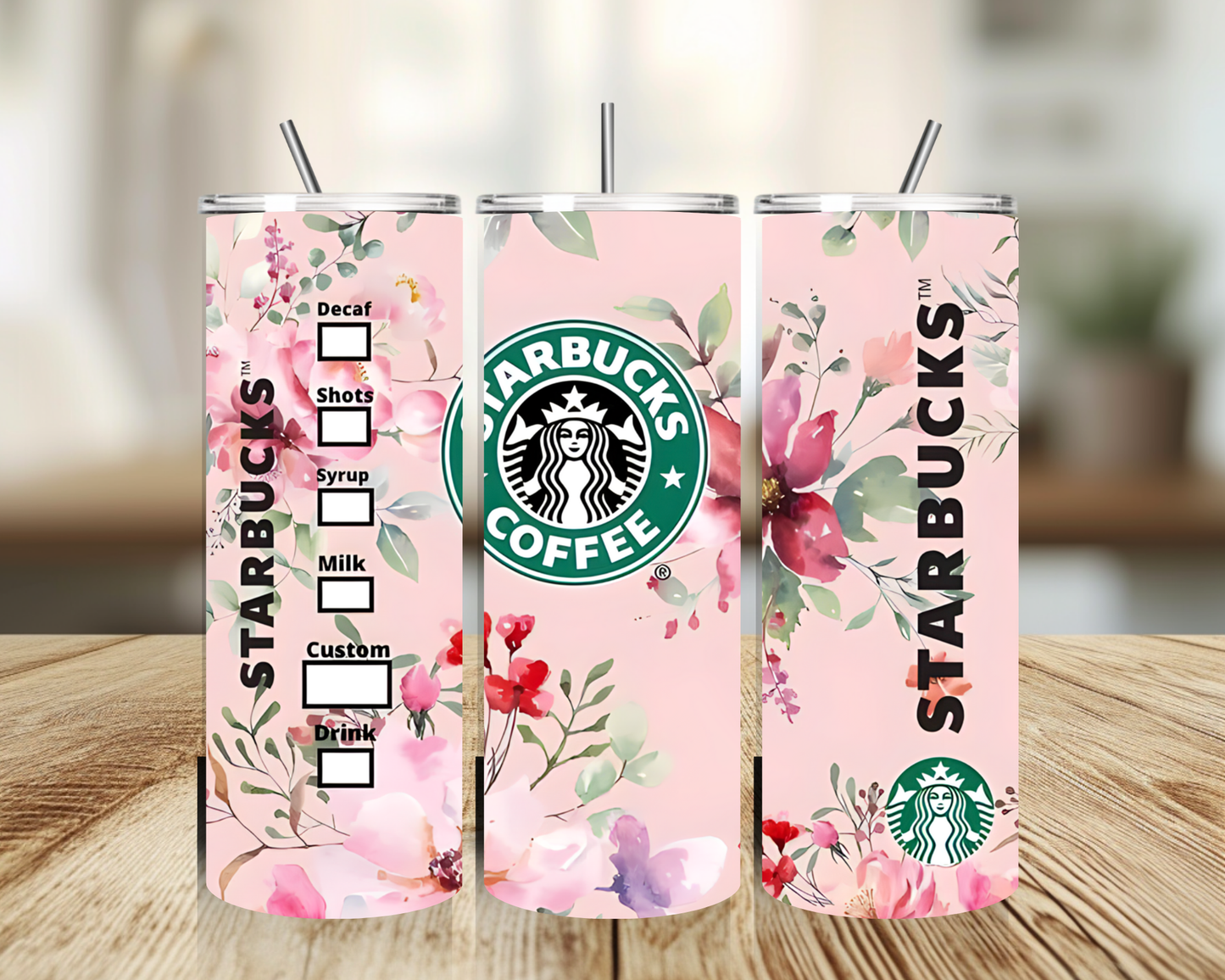 Tumbler: Starbucks Inspired