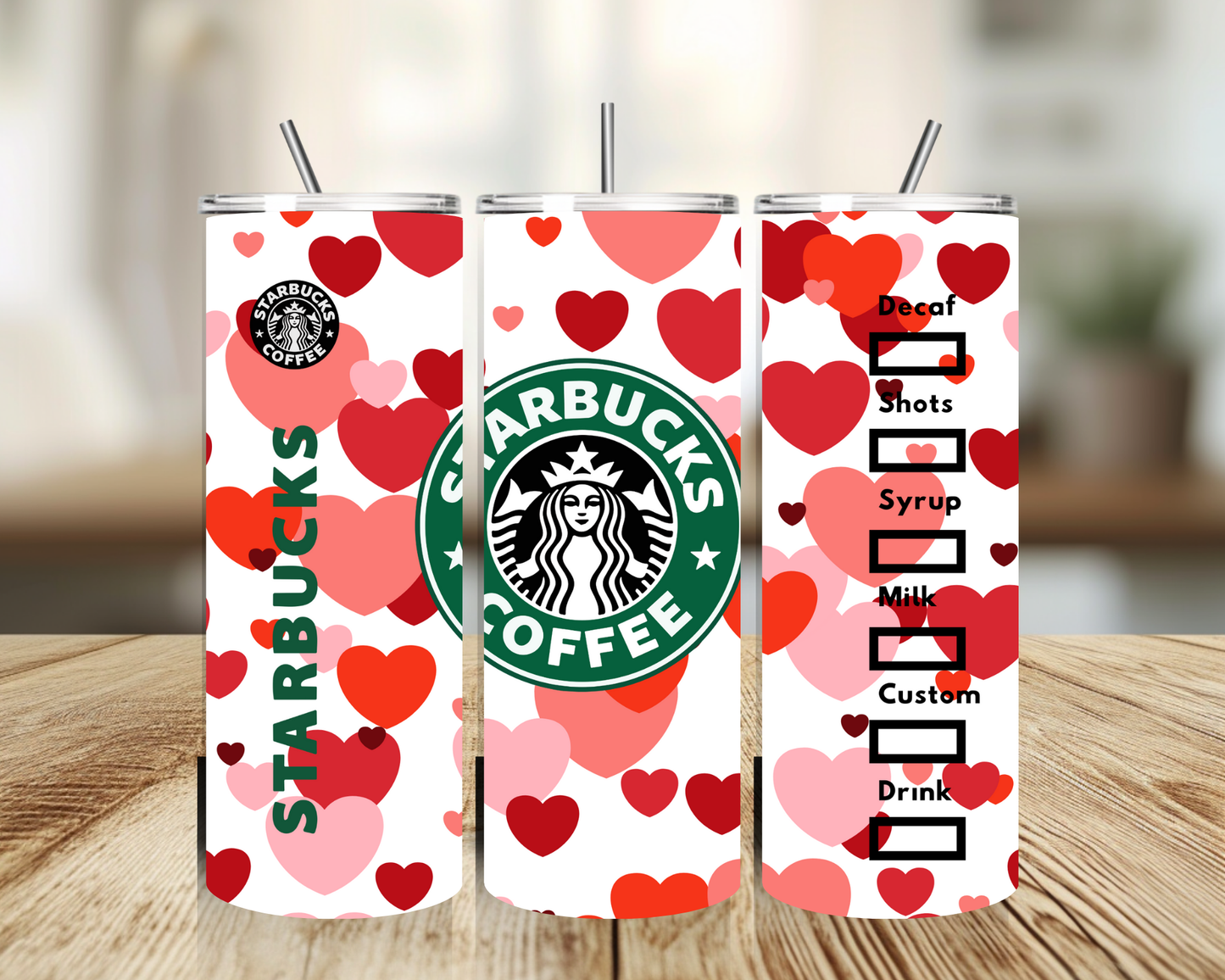 Tumbler: Starbucks Inspired