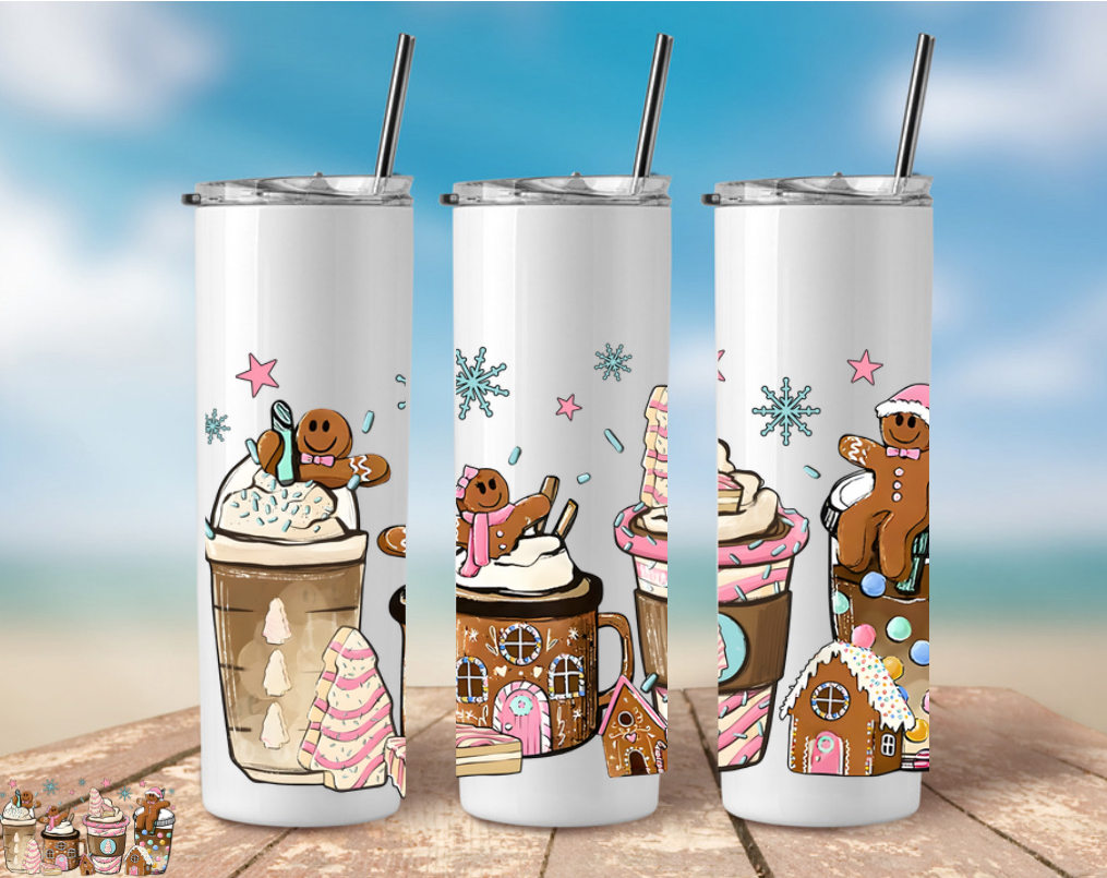 Tumbler: Gingerbread Christmas