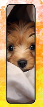 Bookmarks: Peek A Boo Puppies