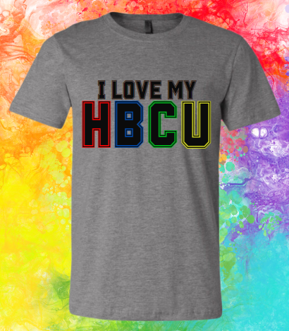 Short Sleeve T-shirt: I Love My HBCU