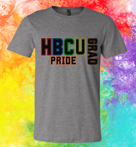 Short Sleeve T-shirt: HBCU Grad Pride
