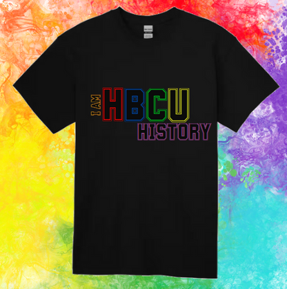 Short Sleeve T-shirt: I am HBCU History