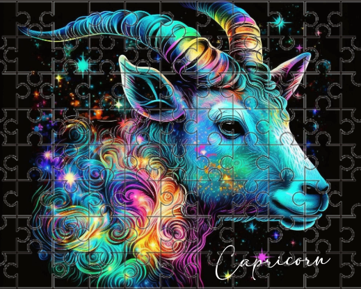 120pc Puzzle: Zodiac (Capricorn)